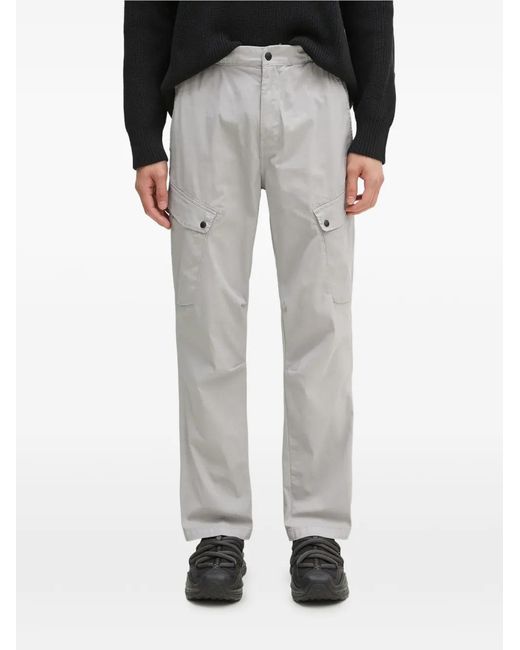 Napapijri Gray Cargo Performance Trousers for men