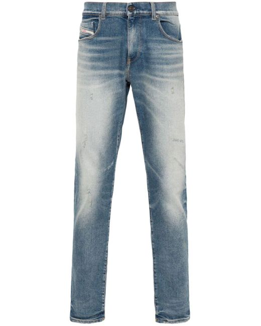 DIESEL Blue 2019 D-strukt Slim Jeans for men