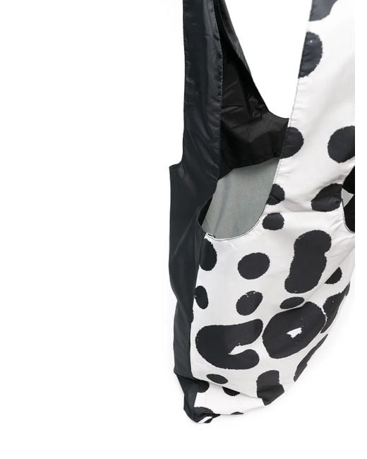 10 Corso Como Black Reversible Logo Tote