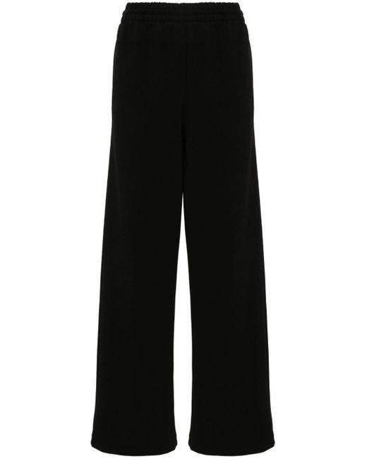 Pantaloni dritti a coste di Wardrobe NYC in Black