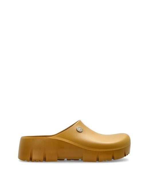 Birkenstock Natural Superbirki 2.0 "The Gardener" Chunky-Sole Mules