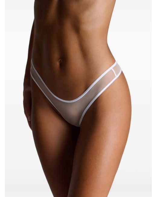 String Panorama En Mesh Maison Close en coloris Natural