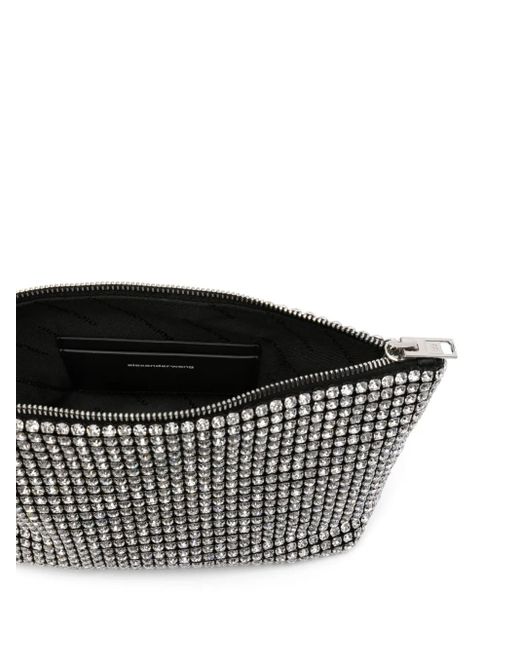 Alexander Wang Gray Heiress Clutch Bag