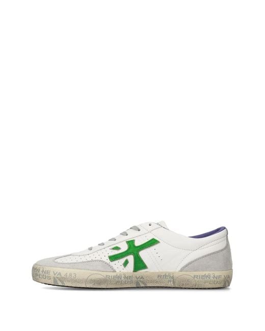 Premiata White David Sneakers for men