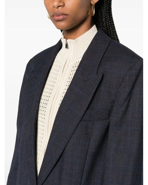 Isabel Marant Blue Precious Wool Blazer