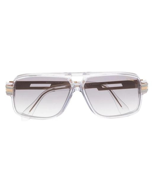 Cazal White 6023/3 Square-Frame Sunglasses for men