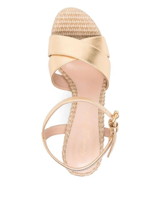 Gianvito Rossi Natural 110Mm Bebe Sandals