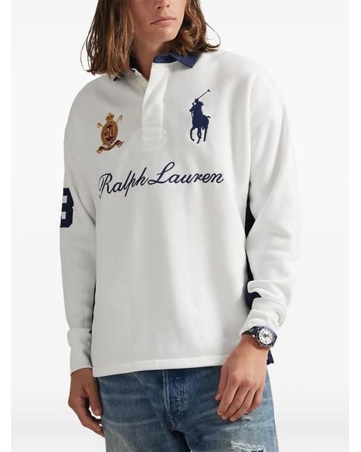 Polo Ralph Lauren Big Pony 20Th Anniversary Rugby Sweatshirt in
