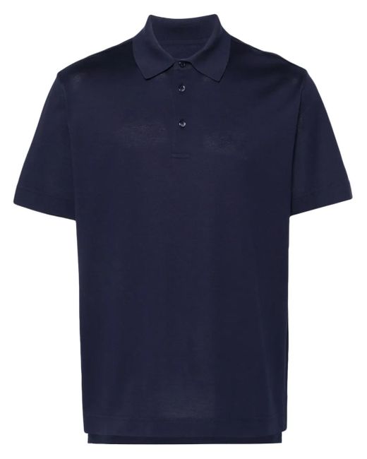 Givenchy Poloshirt Met Geborduurd Logo in het Blue voor heren