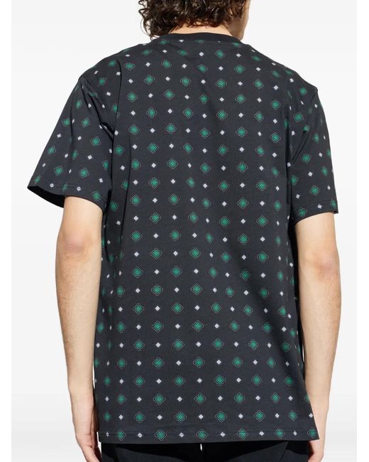 Moschino Black T-Shirt À Motif Ourson for men