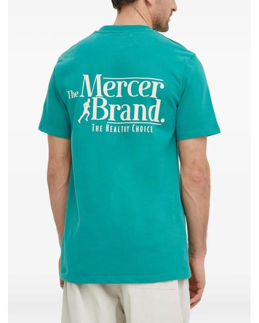 The Mercer Brand Blue Crew-Neck T-Shirt