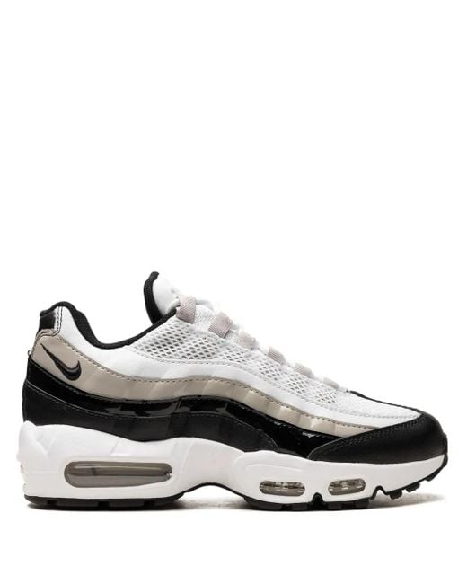 Nike White Air Max 95 Low-Top Sneakers