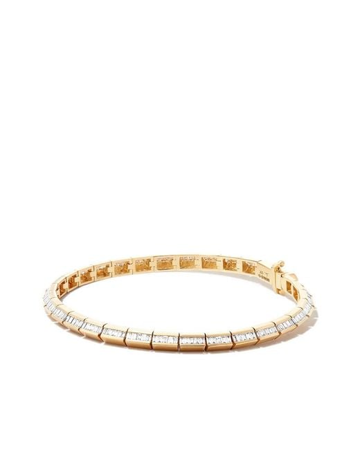Lizzie Mandler Metallic 18Kt Diamond Bracelet