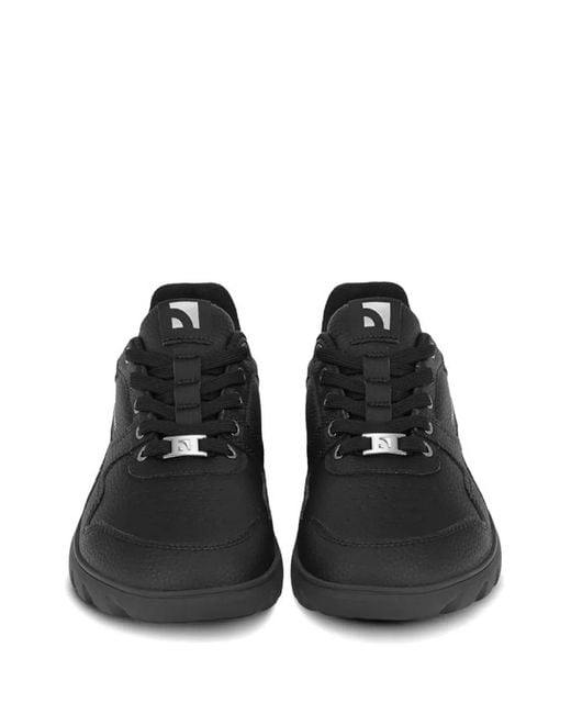 Barebarics Black Zing Frost Logo-Patch Sneakers