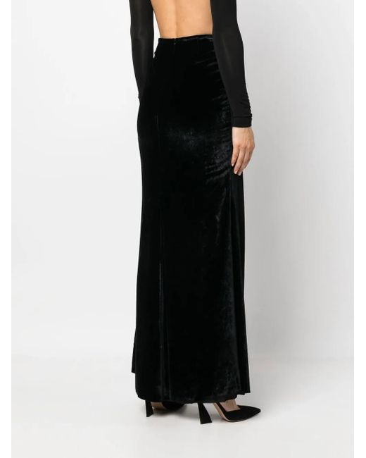 Blumarine Rok Met Split in het Black