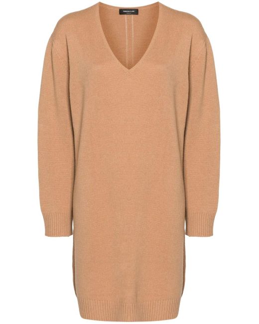 Fabiana Filippi Natural Elegant Midi Dress