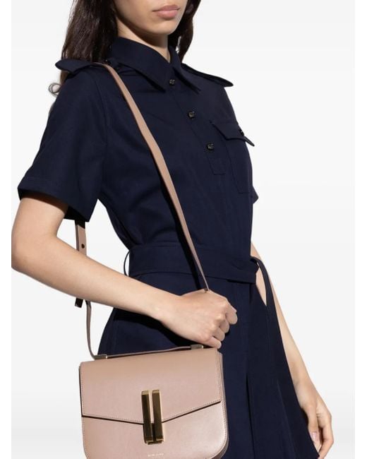 DeMellier London Natural Vancouver Flap Cross Body Bag