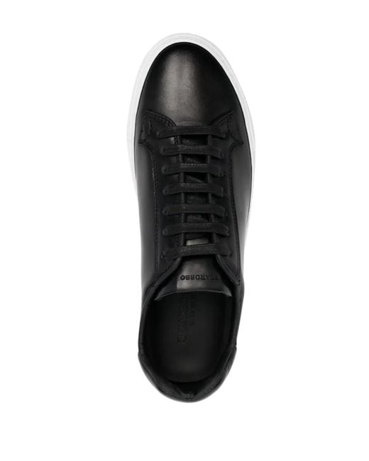 Scarosso Black Cecilia Low-Top Sneakers