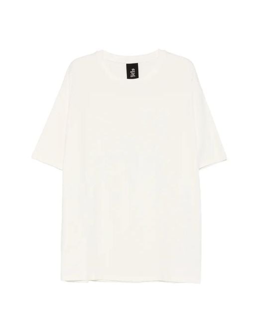 Thom Krom White Graphic-Print T-Shirt for men