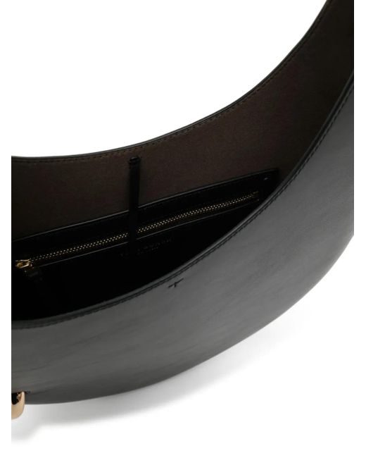 Tory Burch Black Pierced Shoulder Bag