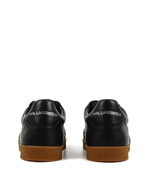 Karl Lagerfeld Black Kandidate Sneakers for men