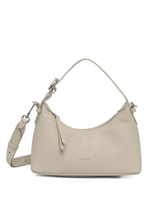Coccinelle Natural Grained Leather Shoulder Bag