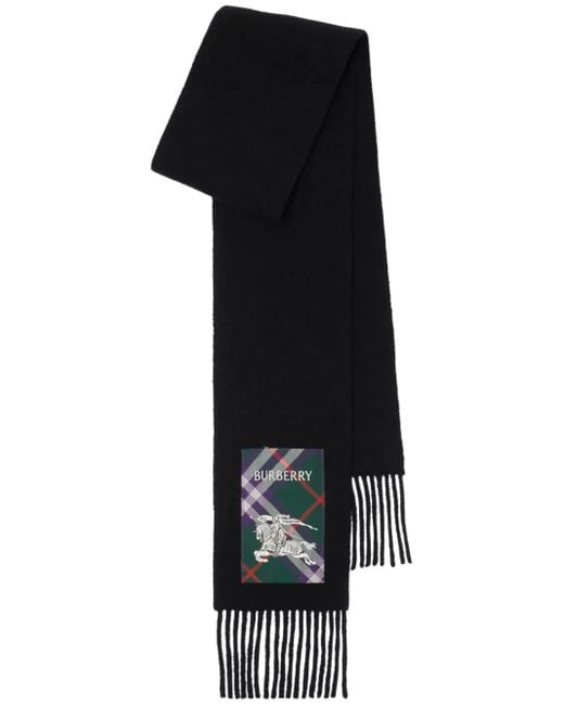 Sciarpa Check di Burberry in Black
