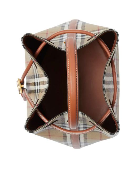 Burberry Natural Small Tb Bucket Bag