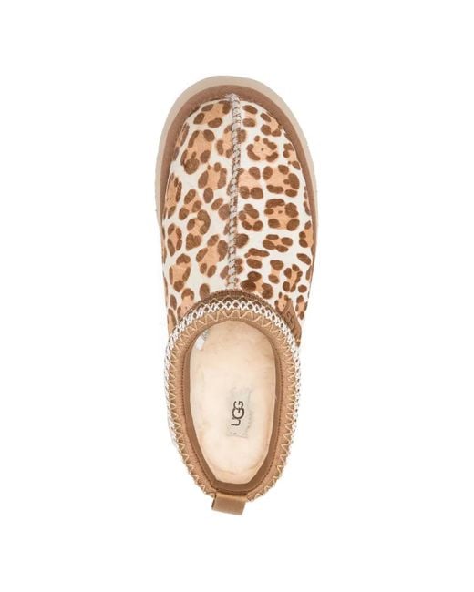 Ugg Natural Plains Leopard Mules
