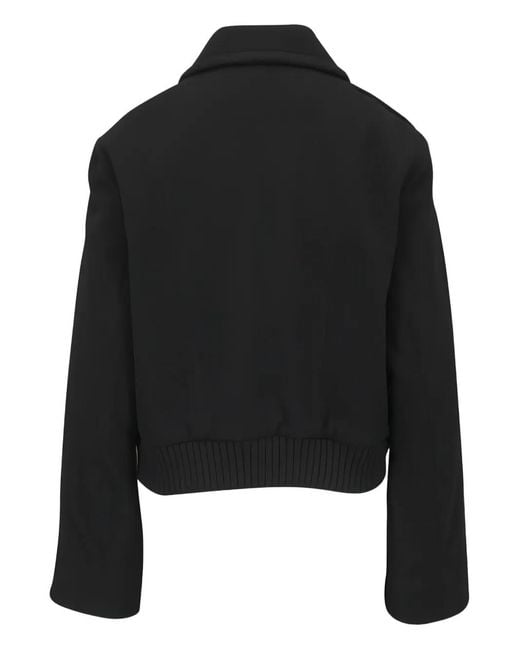 Vince Black Collared Pocket Jacket