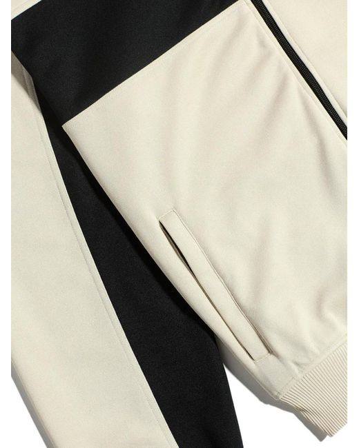 CIARAN Natural Cc1 Contrast-Panel Jacket