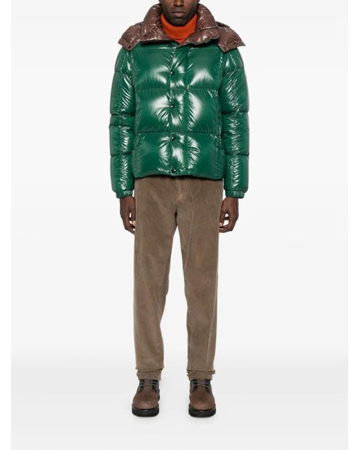 Moncler Green Parana Down Jacket for men