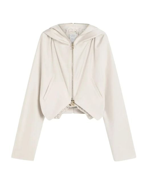 Sportmax フーデッド ジャケット White