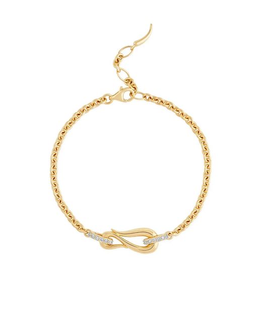 Dinny Hall Metallic 9K Recycled Toro Diamond Bracelet