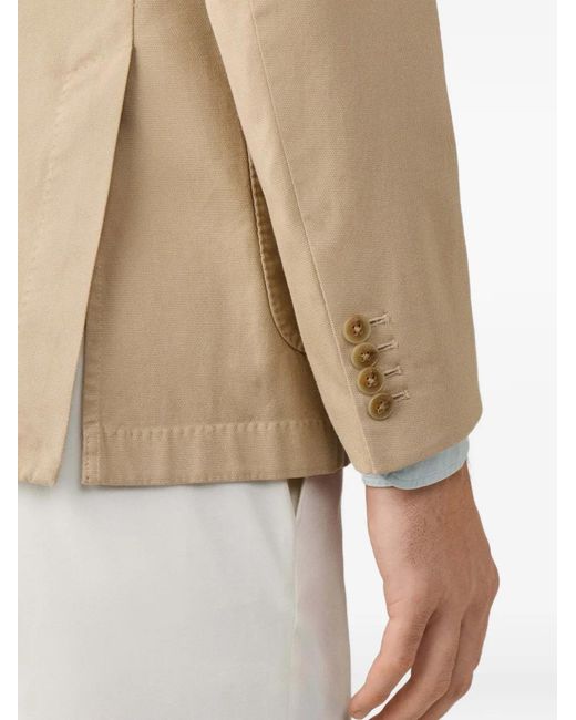 Hackett Natural Single-Breasted Blazer for men