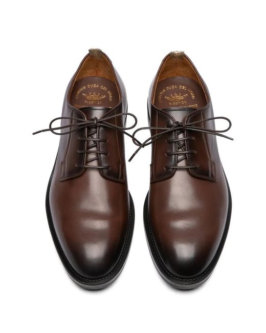 Derby Stringate di Officine Creative in Brown da Uomo