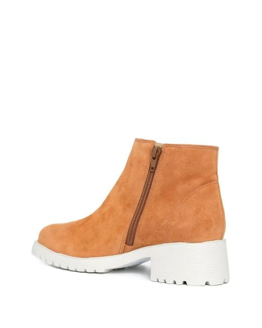 Sarah Chofakian Brown Brioche Stiefel 40mm