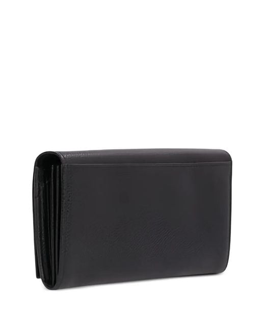 Longchamp Black Leather Wallet