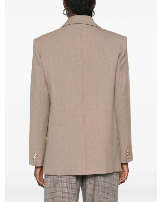 Maje Natural Single-Breasted Blazer