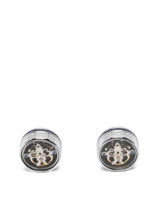 メンズ Tateossian Skull Tourbillon カフスボタン Metallic