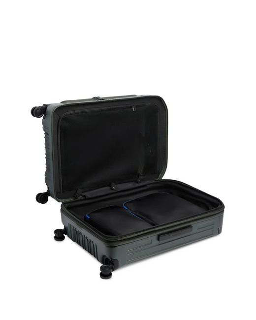 Piquadro Green Medium Expandable Hardside Suitcase