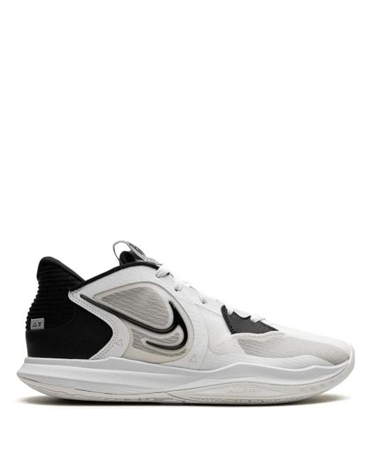 Nike White Kyrie Low 5 Tb "Brooklyn Nets Home" Sneakers