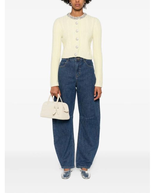 Self-Portrait Blue Five-Pockets Jeans