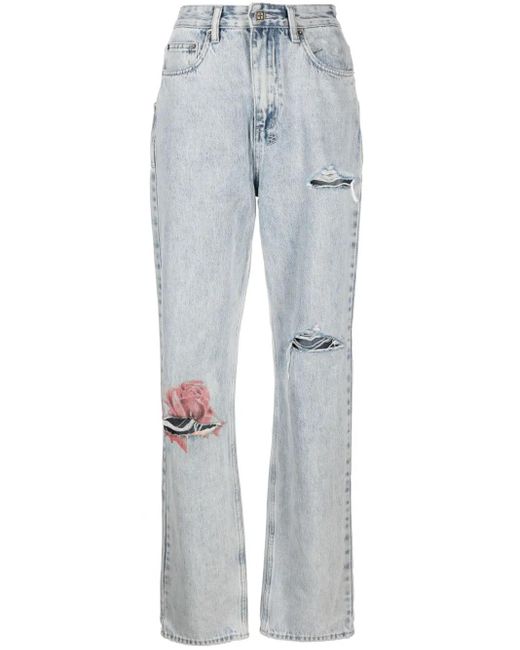 Ksubi Blue Playback Paradise Tapered Jeans