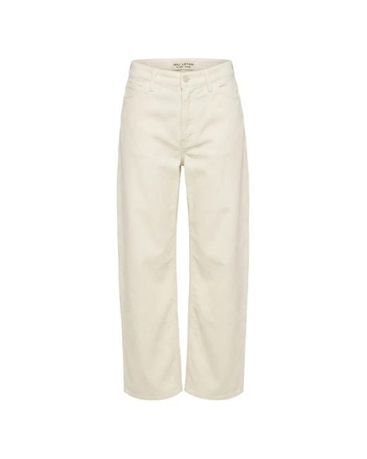 Nili Lotan White Pantalon À Coupe Ample