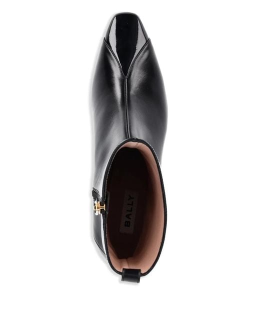 Bally Black 60Mm Seliska Leather Boots