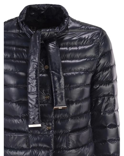 Herno Black Padded Quilted Jacket