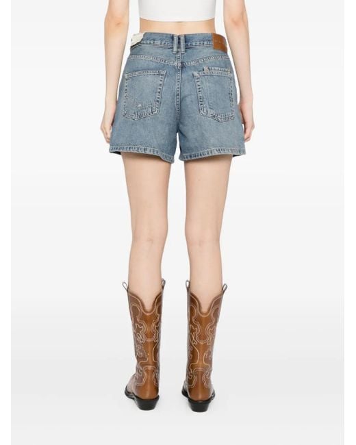 Shorts Denim Tippi di Free People in Blue