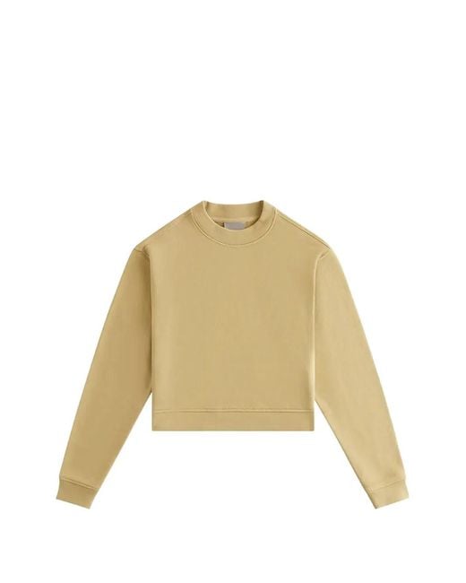 Kith Natural Haylen Cropped Sweatshirt