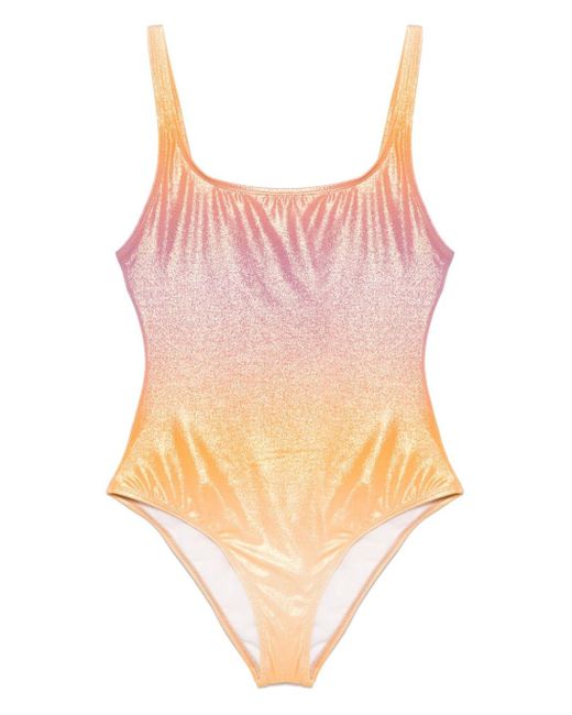 Maje Pink Iridescent Swimsuit